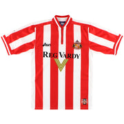 Camiseta de casa del Sunderland Asics 1999-00 *Como Nueva* L