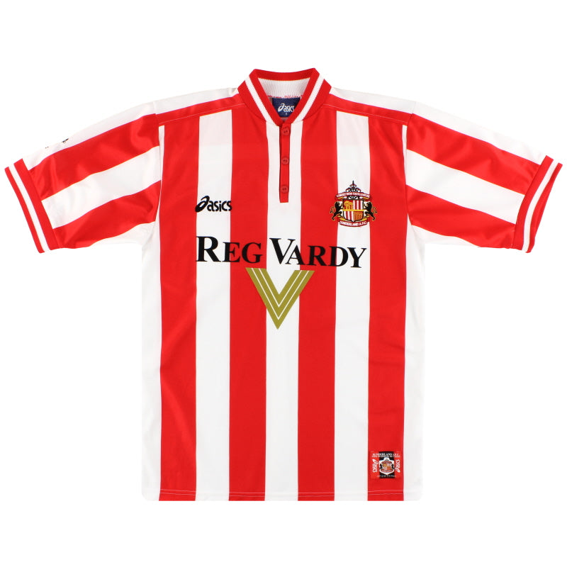 Camiseta de casa del Sunderland Asics 1999-00 *Como Nueva* L