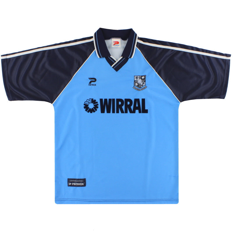 Camiseta de visitante del Tranmere Rovers 1999-00 *Como nueva* L