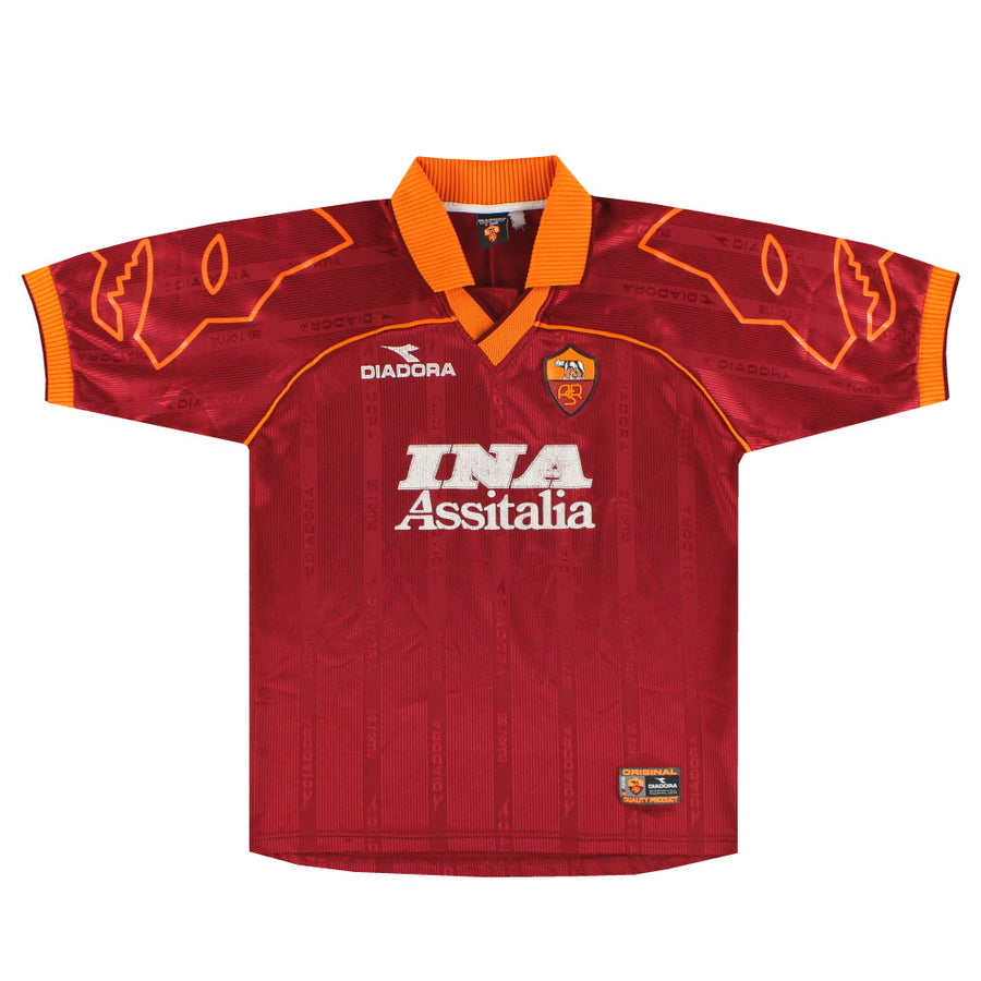 Camiseta Local Roma Diadora 1999-00 L