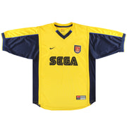 Camiseta de visitante Nike del Arsenal 1999-01 Talla XXL