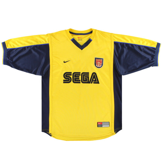 1999-01 Arsenal Nike Away Shirt L / Very good / Large