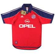 1999-01 Bayern Múnich adidas Camiseta Local *con etiquetas* M