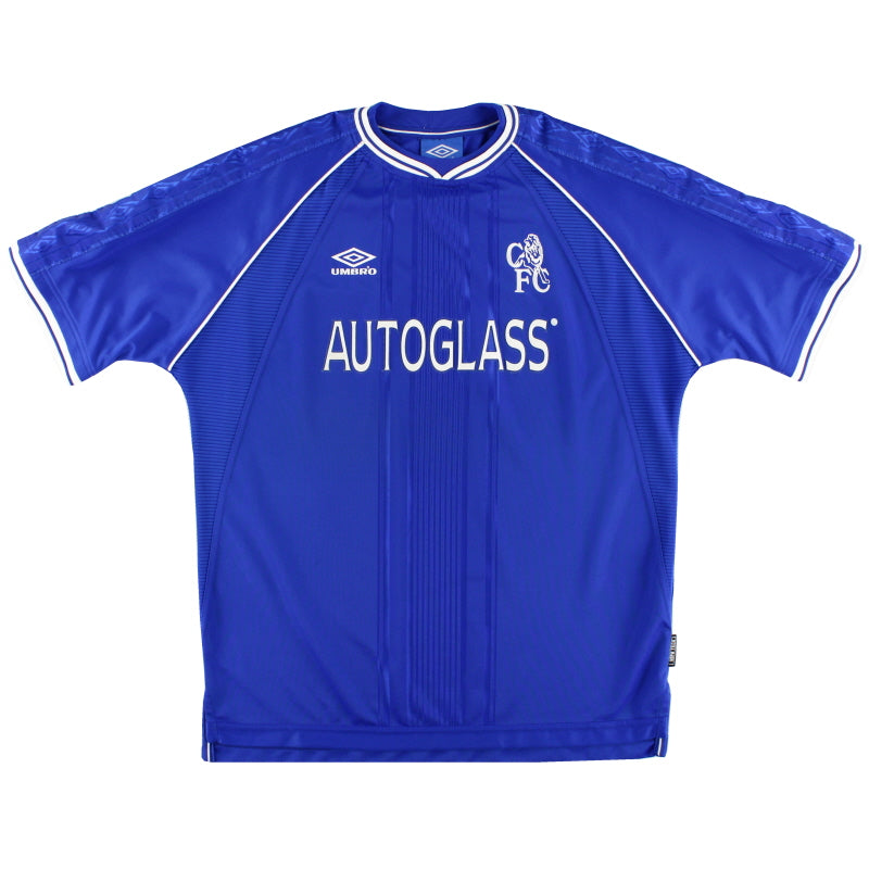 1999-01 Chelsea Umbro Camiseta de local XL