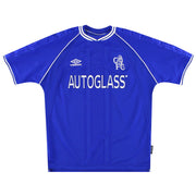 1999-01 Chelsea Umbro Camiseta Local XL