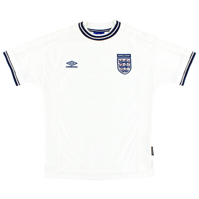 1999-01 England Umbro Home Shirt Y