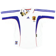 1999-01 Japón camiseta adidas de visitante para jugador *con etiquetas* L