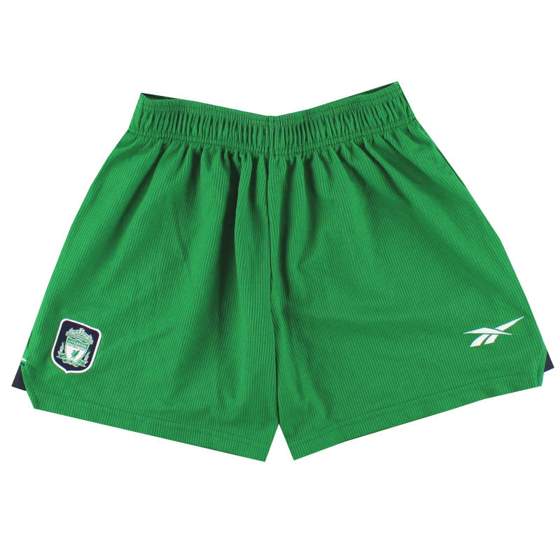 1999-01 Liverpool Reebok Pantalones cortos de visitante Talla S