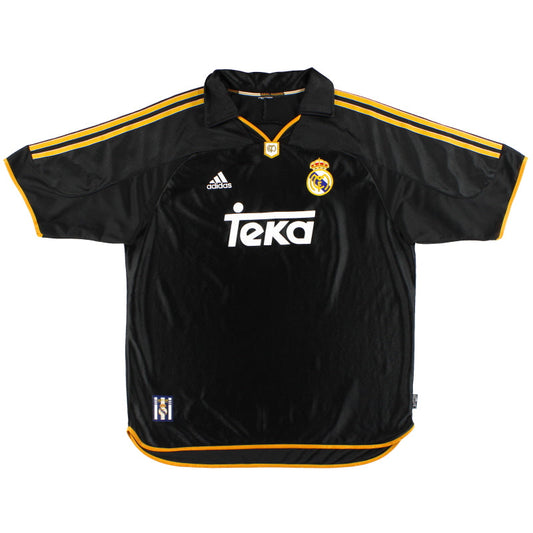 1999-01 Real Madrid adidas Away Shirt L