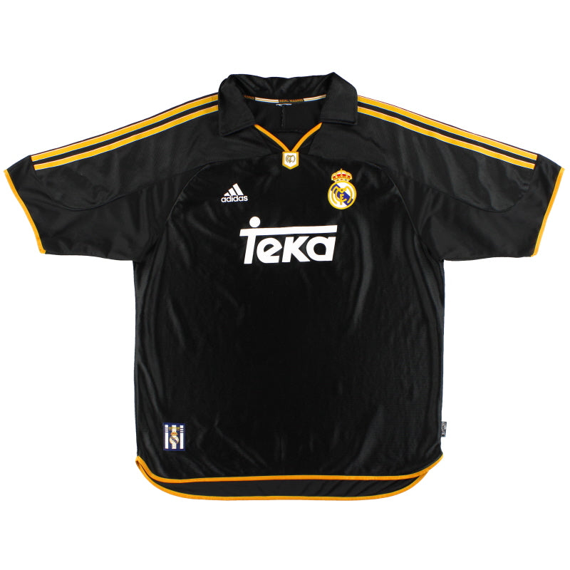 1999-01 Real Madrid adidas Away Shirt S