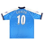 1999-01 Camiseta Manchester City Le Coq Sportif Local Goater #10 XL