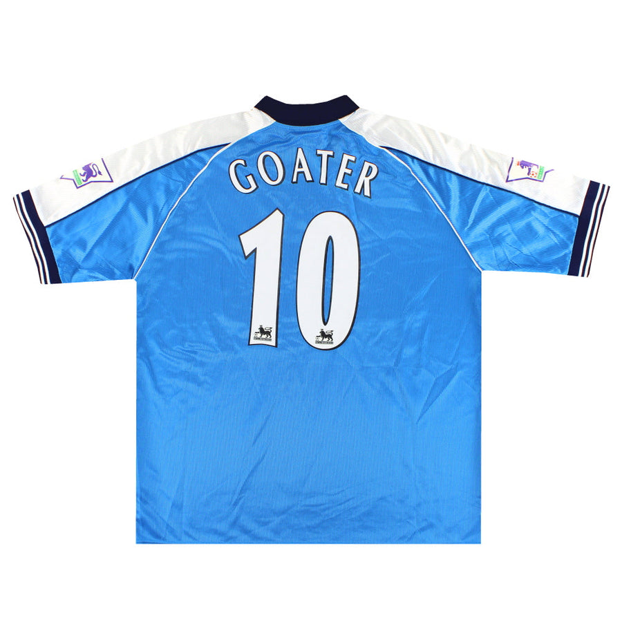 1999-01 Camiseta Manchester City Le Coq Sportif Local Goater #10 XL