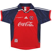 1999-990 Camiseta especial adidas del Sur de China 'vs Manchester United' M / Excelente / Mediana