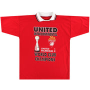 Camiseta Copa Intercontinental Manchester United 1999 XL