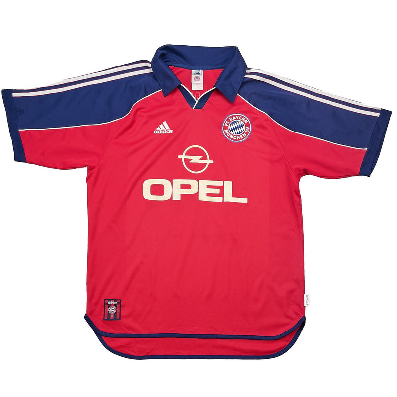 1999/00 Bayern Munich Elber #9 Home Shirt (L) Adidas