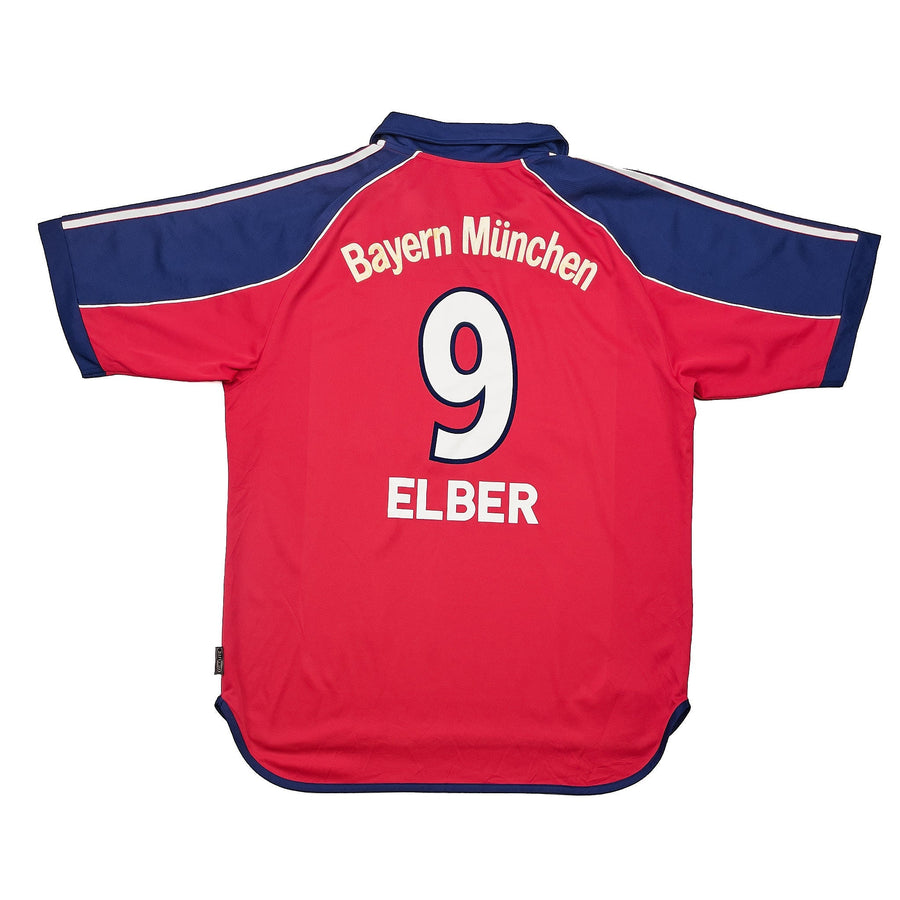 1999/00 Bayern Múnich Elber #9 Camiseta Local (L) Adidas