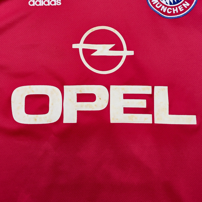1999/00 Bayern Munich Elber #9 Home Shirt (L) Adidas