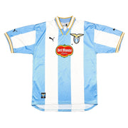 1999/00 Lazio Nedved #11 Camiseta de Casa *Impecable* (L) Puma