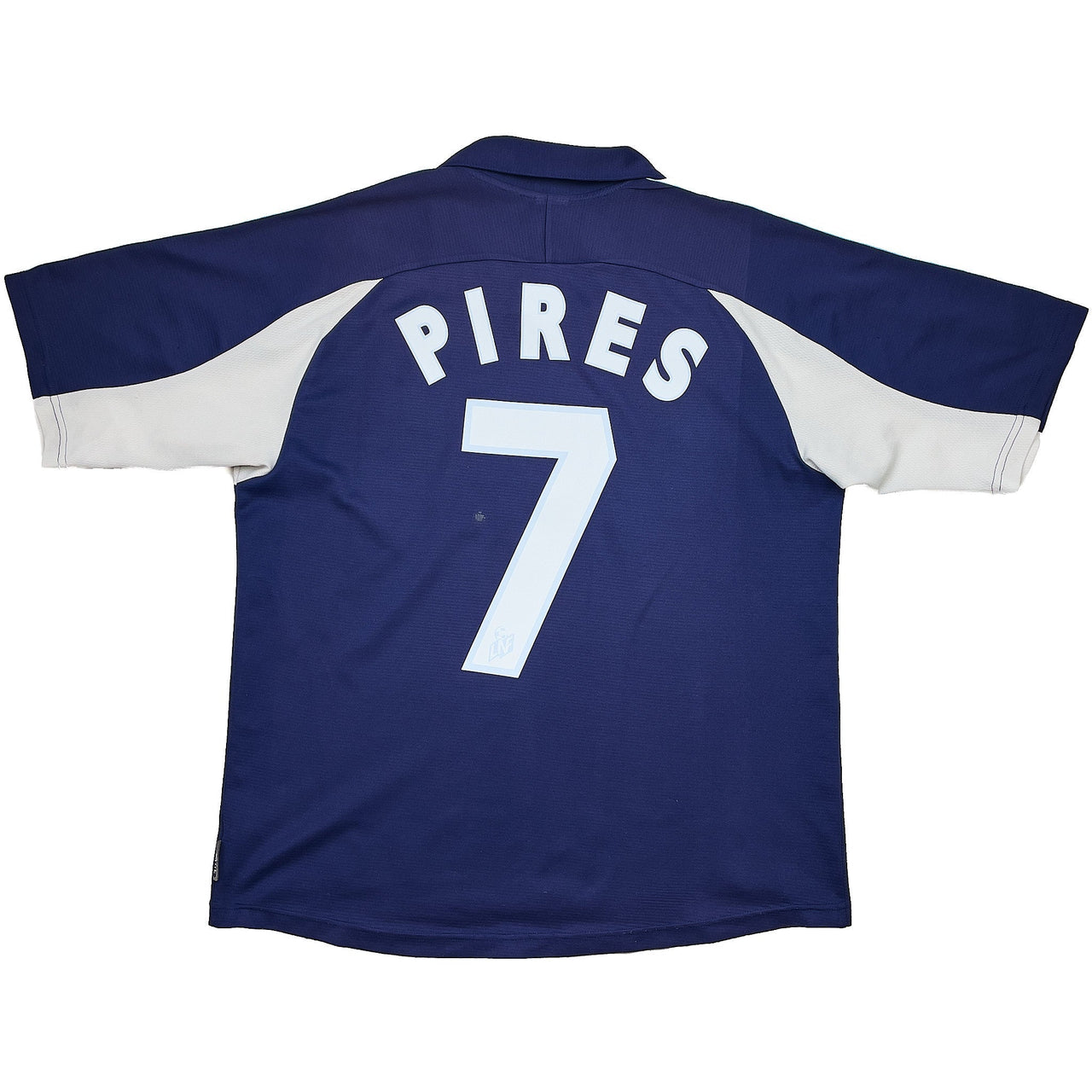 1999/00 Marseille Pires #7 Away Shirt (S) Adidas