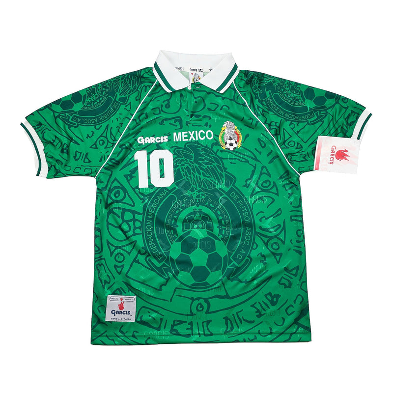 1999/00 Mexico C.Blanco #10 *BNWT* Home Shirt (M) Garcis