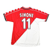 1999/00 Monaco Simone #11 Camiseta Local (XL) Kappa