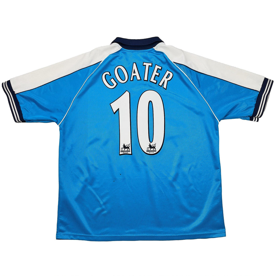 1999/01 Manchester City Goater #10 camiseta local (L) Le Coq