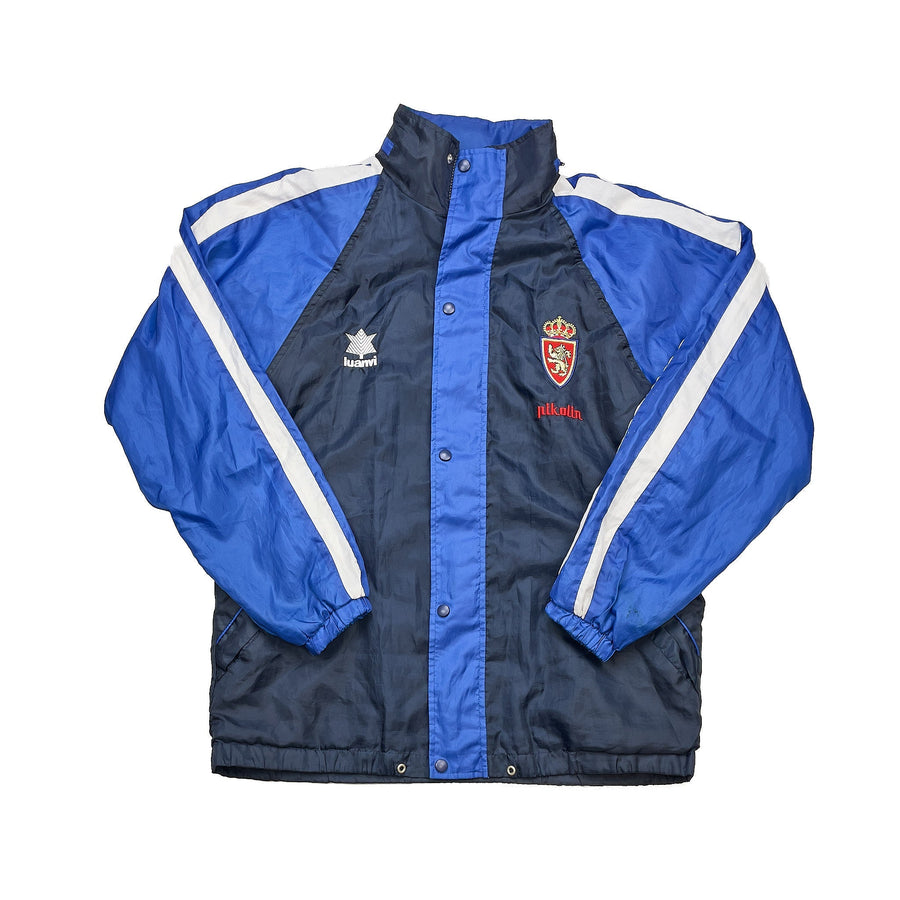 Chaqueta con capucha del Real Zaragoza 1999/01 (L) Luanvi