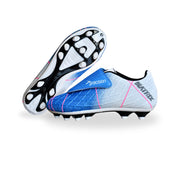 Botas de fútbol junior Precision Precision Matrix FG/AG - Aqua/Blanco/Fucsia