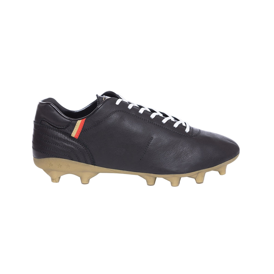 Botas de fútbol Pantofola d'Oro Lazzarini Icona FG/AG (Hechas en Italia) - Negro/Oro