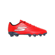 Botas de fútbol Skechers Razor 1.5 Kids FG - Rojo/Negro