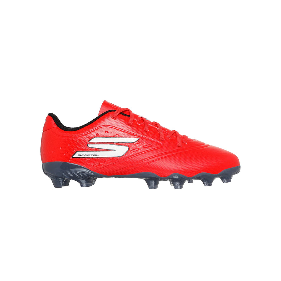 Botas de fútbol Skechers Razor 1.5 Kids FG - Rojo/Negro