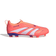 Botas de fútbol adidas Predator 25 League sin cordones FG/MG Jnr - Signal Coral/Ftwr White/Beam Orange