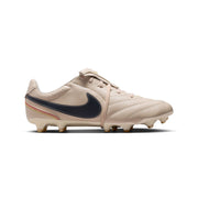 Botas de fútbol Nike Tiempo Ligera Pro FG FT - Blanco perla/Obsidiana oscura