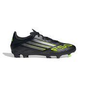 Botas de fútbol adidas F50 League FG/MG - Negro/Metalizado Hierro/Limón Lúcido