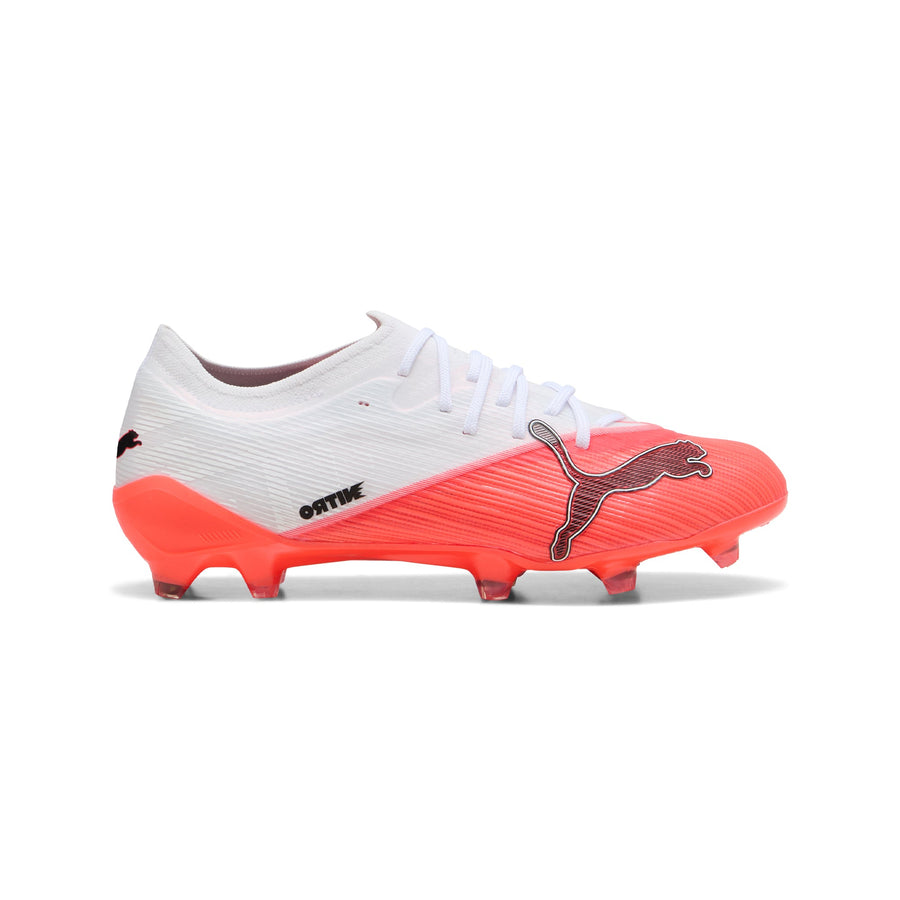 Botas de fútbol Puma Ultra Nitro 7 Pro FG - Rojo Ultra/Negro Puma/Blanco Puma