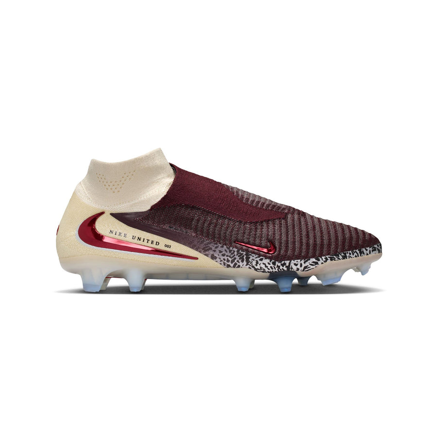 Botas de fútbol Nike Nike United Phantom GX Elite FG - Rojo borgoña/Rojo universitario/Fósil