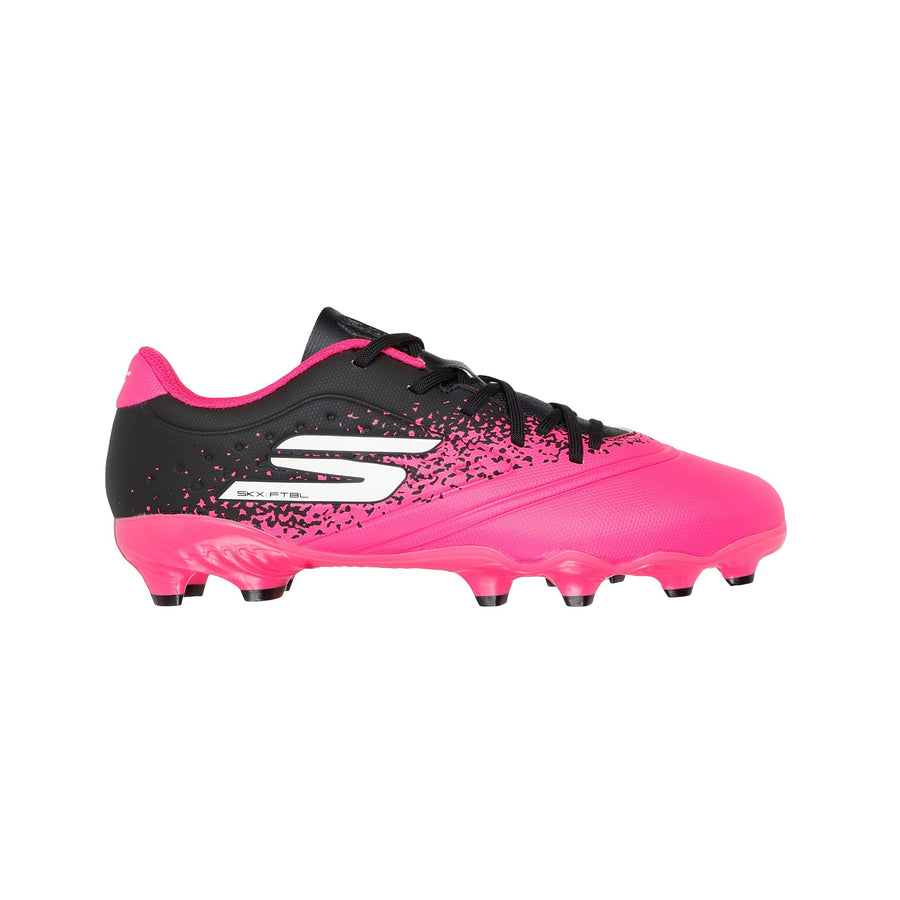 Botas de fútbol Skechers Razor 1.5 Kids FG - Rosa/Negro