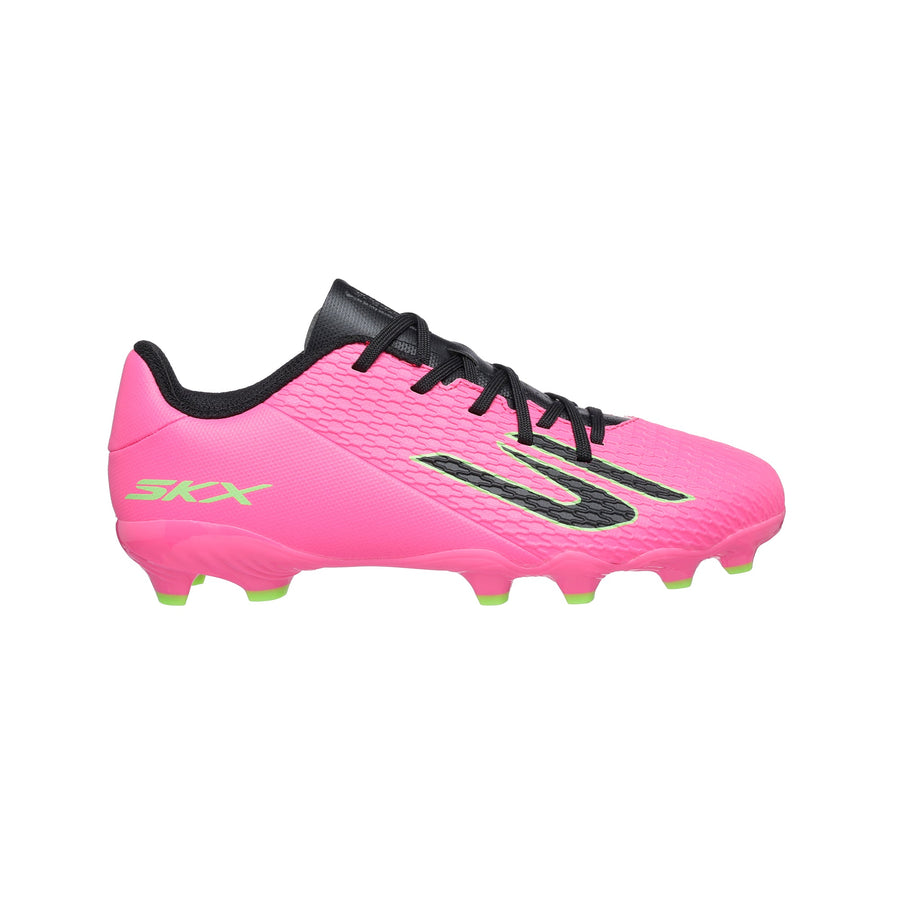 Botas de fútbol Skechers SKX_2 para niños MG - Rosa/Negro