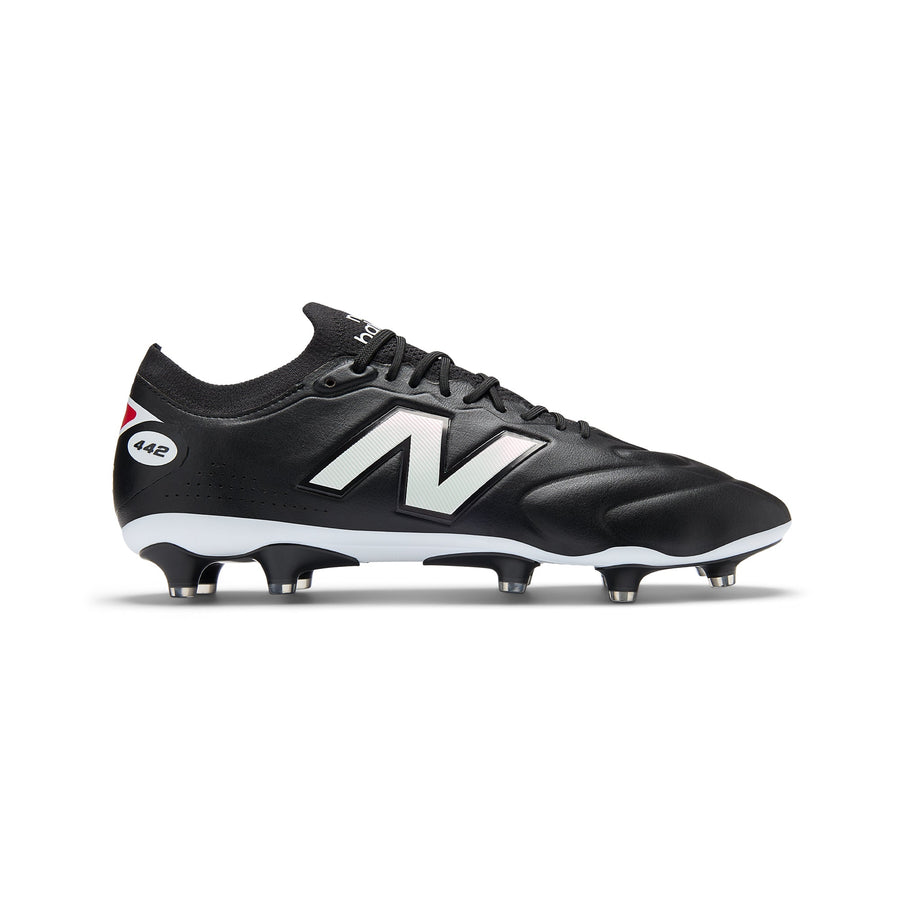 Botas de fútbol New Balance 442 V3 Elite Knit FG - Negro/Blanco