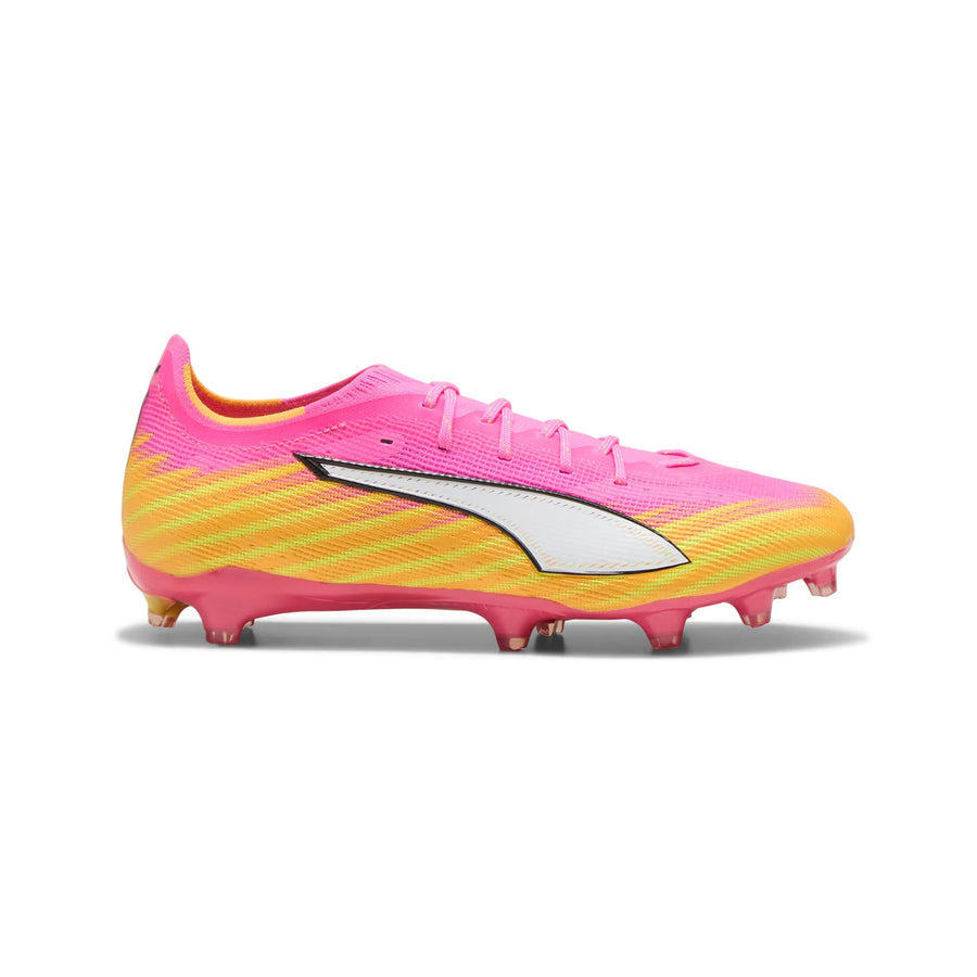 Botas de fútbol Puma Ultra 6 Pro FG/AG - Rosa veneno/Negro Puma/Rayo de sol/Agua brillante