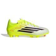 Botas de fútbol adidas F50 League FG/MG Jnr - Amarillo Solar/Negro/Rojo Lúcido