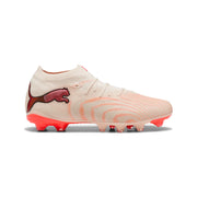Botas de fútbol Puma Future 9 Pro FG/AG - Almendra Azucarada/Blanco Puma/Rojo Ultra/Negro Puma