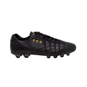Botas de fútbol Pantofola d'Oro Del Duca FG/AG (Hechas en Italia) - Negro/Oro