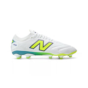 Botas de Fútbol New Balance 442 V3 Elite Knit FG - Blanco/Verde Alcalino