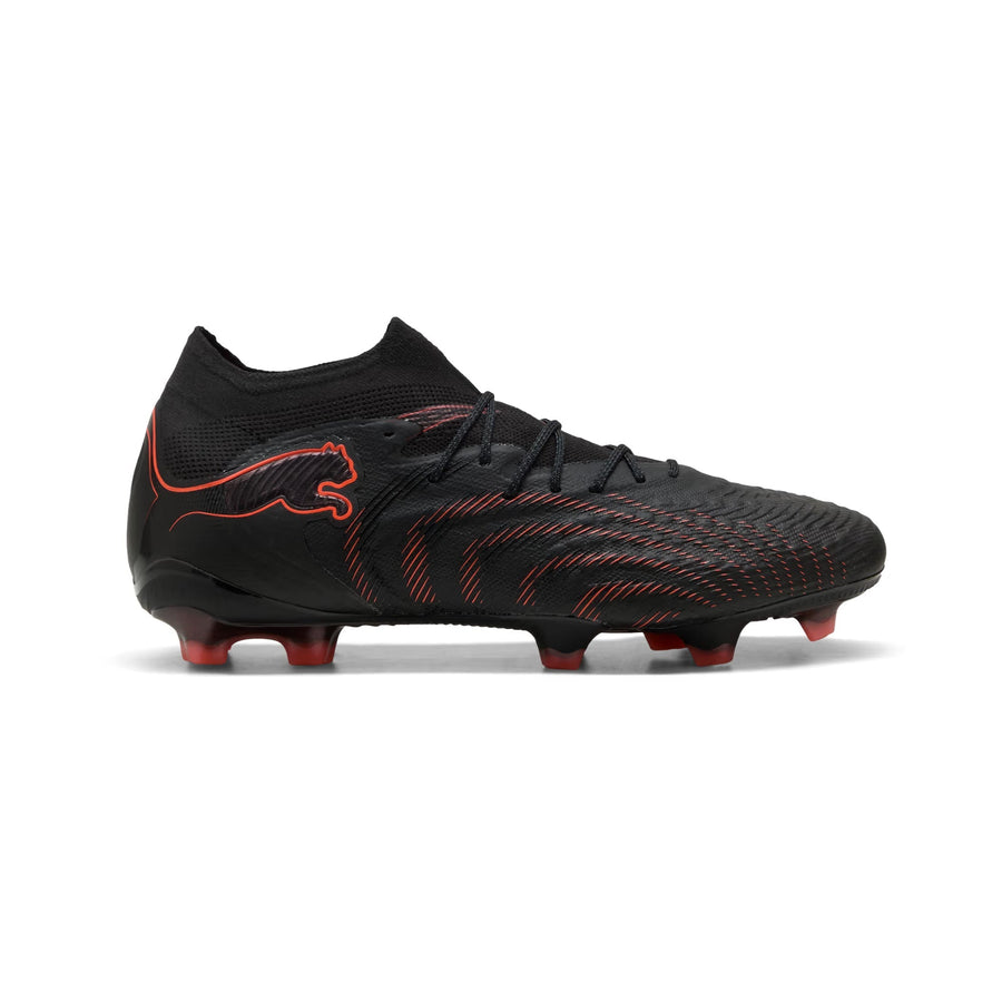 Botas de Fútbol Puma Future 9 Ultimate FG - Puma Black/Glowing Red/Strong Grey