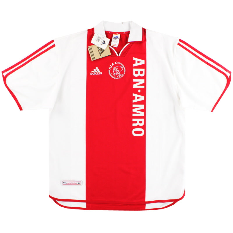 Camiseta local del Ajax adidas Centenario 2000-01 *con etiquetas* XXL