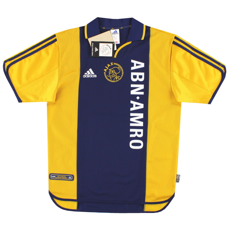 2000-01 Ajax adidas camiseta de segunda equipación Centenario *con etiquetas* L