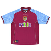 Camiseta Diadora Local Aston Villa 2000-01 XS
