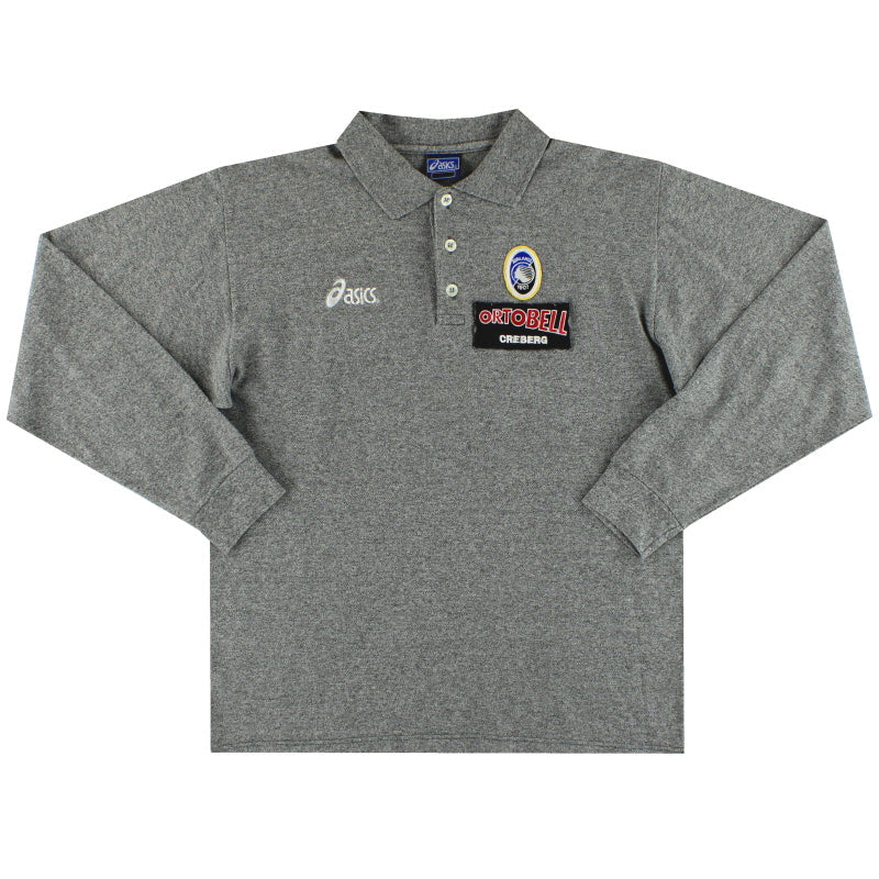 2000-01 Atalanta Asics Polo Manga Larga Talla L