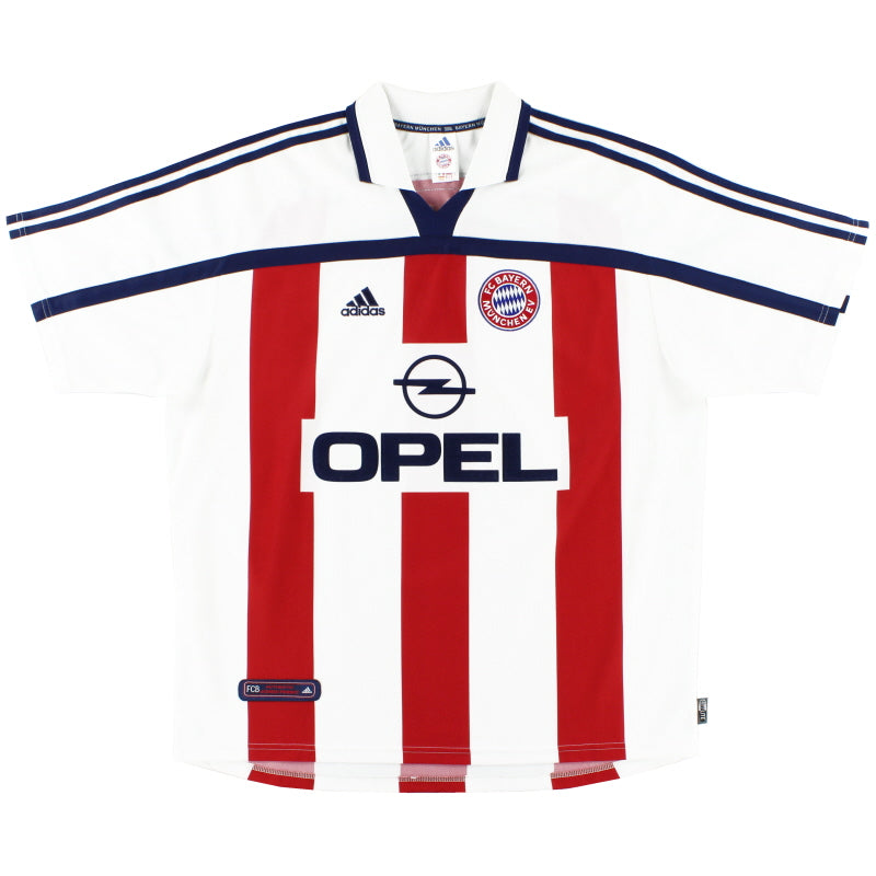 2000-01 Bayern Munich adidas Away Shirt S - Classic Football Kit